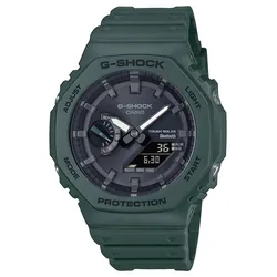 Casio GA-B2100-3AER G-Shock Classic Solar Bluetooth Herrenuhr Grün