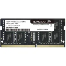 Team Group Elite DDR4 Laptop Memory - 16 GB, 3200 MHz