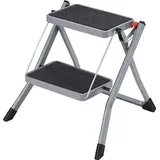 Songmics GSL002GY01 Klapptrittleiter 2 Stufen