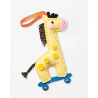 Folia Mini Filzinies Nähset Giraffe 13-teilig gelb