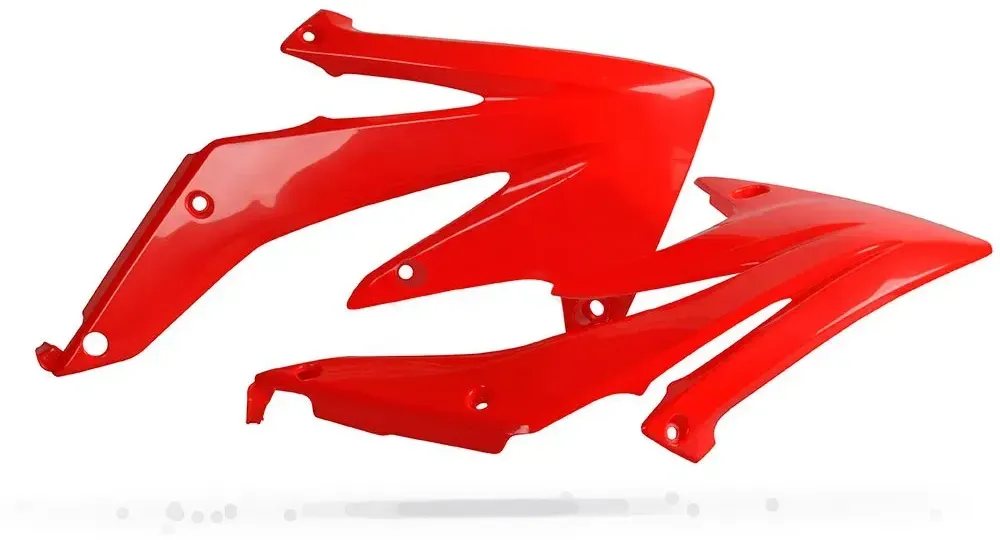 Polisport Honda Crf450r 05-08 Kühlerverkleidungen - Red CR 04 - One Size