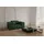 Fun Möbel Sessel Chantal Opera Velvet 121 x 78 x 96 cm Grün mit Zierkissen
