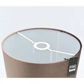 dasmöbelwerk Lampenschirm 1-flg. Ø 26 cm rund/braun