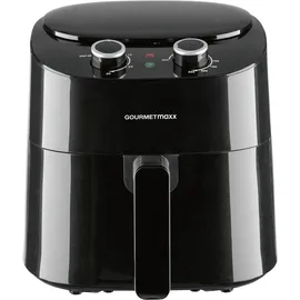 GOURMETmaxx Heißluftfritteuse 4,5L schwarz