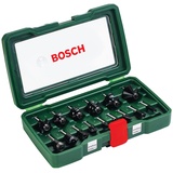Bosch DIY Hartmetall Fräser-Set 15-tlg. 2607019468