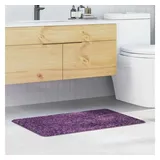 vidaXL Badematte Rutschfest Lila