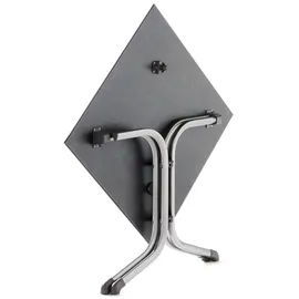 Sieger Klapptisch 80 x 80 x 73 cm Eisengrau/Beton hell