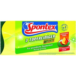 Spontex Topfreiniger Anti-Fett 3er Pack, Reinigungsutensil