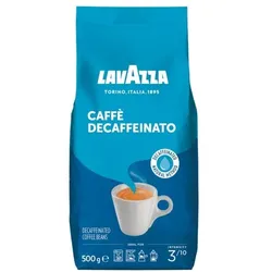 Lavazza Entkoffeinierte Kaffeebohnen Caffé Decaffeinato 500 g braun
