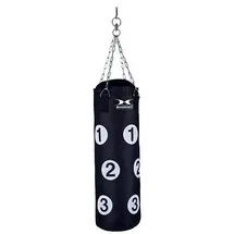 Hammer Boxsack Sparring schwarz 80 cm