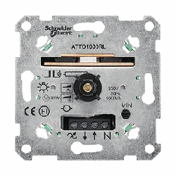 ELSO Dimmer-Einsatz, Phasenanschnitt, 40-1000 W/VA, flachbauend