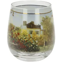 GOEBEL Windlicht Claude Monet Glas bunt