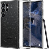 Spigen Liquid Crystal Case für S918B Samsung Galaxy S23 Ultra - crystal glitter (Galaxy S23 Ultra), Smartphone Hülle, Transparent