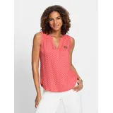 Casual Looks WITT WEIDEN Blusentop in koralle-weiß-bedruckt | Gr.: 38