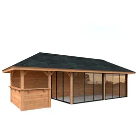 Palmako Bianca 8,76 x 3,19 m Braun
