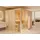 FinnTherm Innensauna Ergo Panorama, Natur 244x194cm