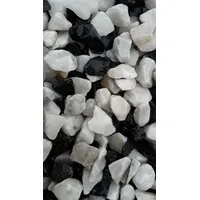 Bellamoli Granulati Splitt Black White 8 - 16 mm schwarz/weiß