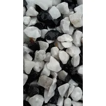 Bellamoli Granulati Splitt Black White 8 - 16 mm schwarz/weiß