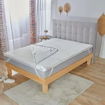 Traumschlaf Matratzentopper 100 x 200 cm weiß