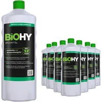 BIOHY Spülmittel (9x1l Flasche) | Frei von schädlichen Chemikalien
