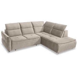 Ecksofa Murillo Stoff Cream