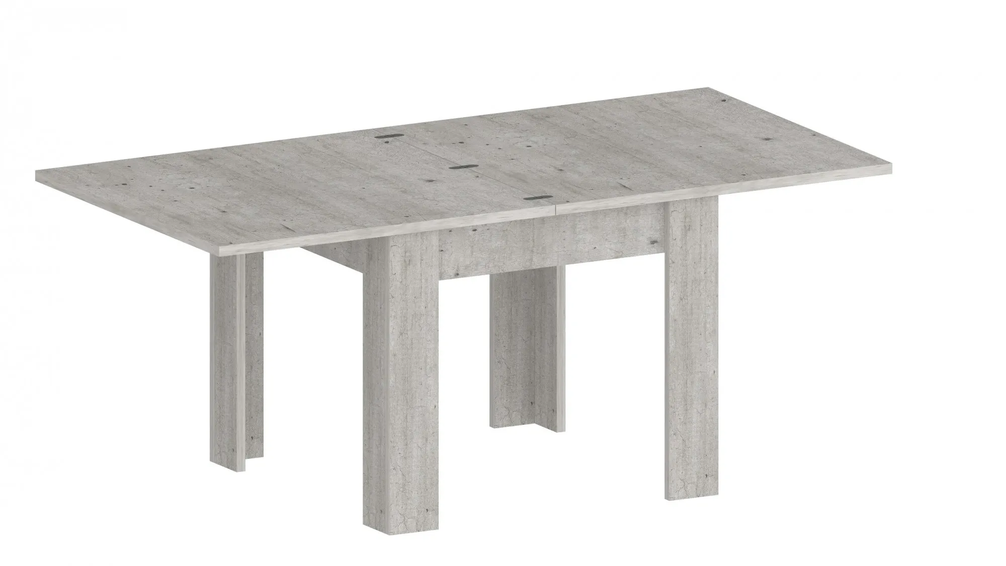 Esstisch INOSIGN "JESI" Tische Gr. B/H/T: 90 cm x 75 cm x 90 cm, grau (beton, beton, beton) Esstische quadratisch