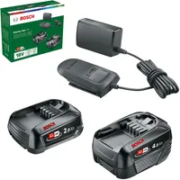 Bosch DIY Starterset 18 V Li-Ion 2,0 / 4,0 Ah 1600A027U9