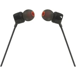 JBL In Ear Kopfhörer T110, Mikrofon, Headset, Farbe: Schwarz