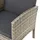 Juskys Turin Set 6-tlg. Grau Meliert
