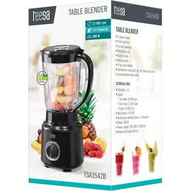 Teesa TSA3542B Standmixer 500W 1,5L