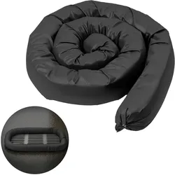 VEVOR Sedimentfilterrolle 12,7 cm x 3 m, Rolle zum Zurückhalten von Laub & Schmutz, Erosionsschutz, Füllung aus Polypropylen, für Regenwassermanagement, Schutz der Regenwasserkanalisation, 4er-Pack