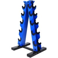 MENCIRO A-Rahmen Hantelständer Nur Ständer, 5-Tier Stahl Gewicht Kurzhantel Rack für Hanteln, Gewicht Halter Rack für Home Gym