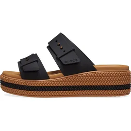 Crocs Brooklyn Woven Buckle Herren Schwarz 40