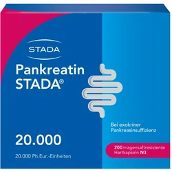 Pankreatin STADA 20.000 bei Verdauungsstörung 200 St