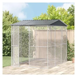 vidaXL Vogelkäfig Anthrazit 310 x 227 x 247 cm grau