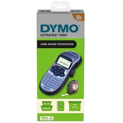 DYMO Beschriftungsgerät LetraTag 100T blau Faltschachtel