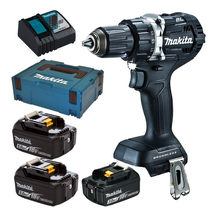 Makita DDF484BJX1 inkl. 1 x 3,0 Ah + 2 x 5,0 Ah + Makpac