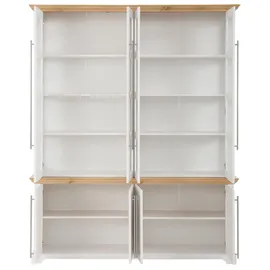 OTTO home Vitrine Meliss 171 x 39 x 210 cm Weiß