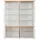 OTTO home Vitrine Meliss 171 x 39 x 210 cm Weiß