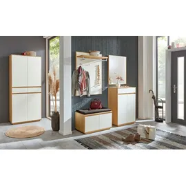 Möbel Kraft Garderobenpaneel weiß Holzwerkstoff ¦ Maße (cm): B: 83 H: 109 T: 29.0
