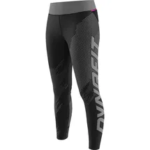 Dynafit Ultra Graphic Leggings - Black Out / Quite Shade / Asphalt - S