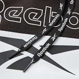 Reebok Badeshorts Rory Schwarz/Weiß S