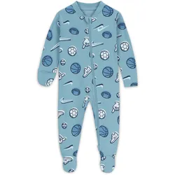 Nike Everyone From Day One Overall mit Socken und Ballsport-Print (Babys, 0–9 M) - Blau, 0-3M