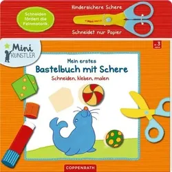 COPPENRATH 67013 Mini-Künstler: Mein erstes Bastelbuch mit Schere