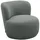 58 aufm Kessel Cocktailsessel Katuscha Bouclé 79 x 75 x 82 cm Grau mit Relax-Funktion
