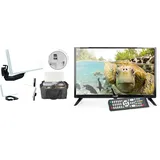 EASYFIND 24" LED Traveller Kit II TV Camping Set