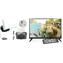 EASYFIND 24" LED Traveller Kit II TV Camping Set