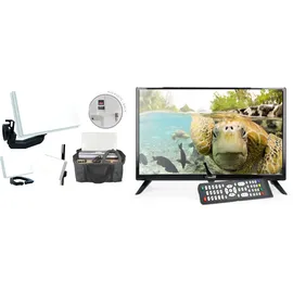 EASYFIND 24" LED Traveller Kit II TV Camping Set