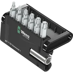 Bitset Bit-Check Universal 1 Wera TX, mit Universalhalter, 7-teilig