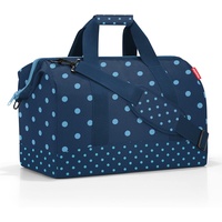 reisenthel allrounder L mixed blue dots Vielfältige Doktortasche zum Reisen, für die Arbeit oder Freizeit Mit funktional-stylischem Design - L